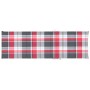 Lounger with checkered pattern cushion, impregnated pine wood by , Loungers - Ref: Foro24-3065922, Price: 164,87 €, Discount: %
