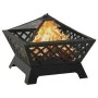 Brasero con atizador acero XXL 64 cm de vidaXL, Chimeneas - Ref: Foro24-311894, Precio: 143,57 €, Descuento: %