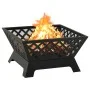 Brasero con atizador acero XXL 64 cm de vidaXL, Chimeneas - Ref: Foro24-311894, Precio: 143,57 €, Descuento: %