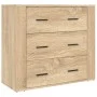 Hoher Schrank aus Sperrholz in Eichenholzfarbe. von , Sideboards - Ref: Foro24-3185394, Preis: 172,04 €, Rabatt: %