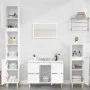3-piece bathroom furniture set, white plywood by , Bathroom furniture - Ref: Foro24-3185597, Price: 215,23 €, Discount: %
