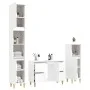 3-teiliges Badezimmermöbelset aus weißem Sperrholz von , Badezimmermöbel - Ref: Foro24-3185597, Preis: 208,28 €, Rabatt: %