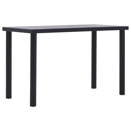 Esstisch aus schwarzem MDF und grauem Betonoptik 120x60x75 cm von , Küchen- und Esstische - Ref: Foro24-281857, Preis: 118,13...