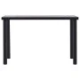 Esstisch aus schwarzem MDF und grauem Betonoptik 120x60x75 cm von , Küchen- und Esstische - Ref: Foro24-281857, Preis: 118,13...
