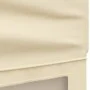 Carpa para fiestas plegable con paredes laterales crema 2x2 m de , Carpas y cenadores - Ref: Foro24-93508, Precio: 98,31 €, D...