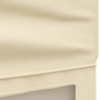 Folding party tent with cream side walls 2x2 m by , Tents and gazebos - Ref: Foro24-93508, Price: 100,16 €, Discount: %