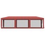 Party tent with 8 red HDPE mesh walls 3x9 m by , Tents and gazebos - Ref: Foro24-319245, Price: 163,04 €, Discount: %