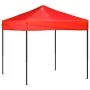 Folding red party tent 2x2 m by , Tents and gazebos - Ref: Foro24-93499, Price: 92,31 €, Discount: %