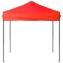 Folding red party tent 2x2 m by , Tents and gazebos - Ref: Foro24-93499, Price: 92,31 €, Discount: %