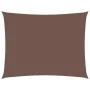 Rectangular brown Oxford fabric sail shade 4x6 m by , Umbrellas - Ref: Foro24-135822, Price: 74,12 €, Discount: %