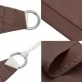 Rectangular brown Oxford fabric sail shade 4x6 m by , Umbrellas - Ref: Foro24-135822, Price: 74,12 €, Discount: %