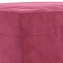 Three-piece velvet burgundy sofa set with cushions by , Sofas - Ref: Foro24-3202244, Price: 608,28 €, Discount: %