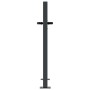Garden gate in anthracite grey steel with grass design, 105x105 cm. by , garden gates - Ref: Foro24-153167, Price: 297,12 €, ...