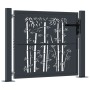 Gartentor aus anthrazitgrauem Stahl im Bambusdesign, 105x80 cm. von , Gartentore - Ref: Foro24-153178, Preis: 167,96 €, Rabat...