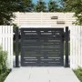 Anthracite grey square design garden gate made of steel, 105x80 cm. by , garden gates - Ref: Foro24-153190, Price: 156,20 €, ...