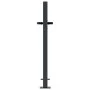 Anthracite grey square design garden gate made of steel, 105x80 cm. by , garden gates - Ref: Foro24-153190, Price: 156,20 €, ...