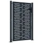 Gartentor aus anthrazitgrauem Stahl im quadratischen Design, 105x130cm. von , Gartentore - Ref: Foro24-153192, Preis: 217,97 ...