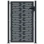 Gartentor aus anthrazitgrauem Stahl im quadratischen Design, 105x130cm. von , Gartentore - Ref: Foro24-153192, Preis: 217,97 ...