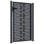 Gartentor aus anthrazitgrauem Stahl im quadratischen Design, 105x130cm. von , Gartentore - Ref: Foro24-153192, Preis: 217,97 ...