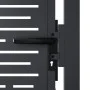 Anthracite grey square design garden gate made of steel, 105x130cm. by , garden gates - Ref: Foro24-153192, Price: 217,97 €, ...