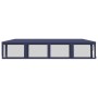 Partyzelt mit 10 blauen HDPE-Mesh-Wänden 3x12 m. von , Zelte und Pavillons - Ref: Foro24-319247, Preis: 209,83 €, Rabatt: %