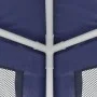 Party tent with 10 blue HDPE mesh walls 3x12 m by , Tents and gazebos - Ref: Foro24-319247, Price: 205,74 €, Discount: %