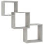 Wandregal Würfel aus Holzwerkstoff in Grau-Betonoptik 68x15x68 cm von , Regale und Regale - Ref: Foro24-800274, Preis: 30,23 ...