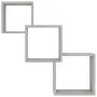 Wall-mounted cube shelf made of gray concrete engineered wood, measuring 68x15x68 cm. by , Shelves and shelves - Ref: Foro24-...