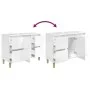 Plywood white gloss bathroom cabinet 80x33x60cm by , bathroom vanities - Ref: Foro24-821270, Price: 105,54 €, Discount: %