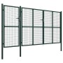 Grünes Gartentor aus Stahl 400x200 cm von , Gartentore - Ref: Foro24-144315, Preis: 709,93 €, Rabatt: %