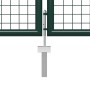 Green steel garden gate 400x200 cm by , garden gates - Ref: Foro24-144315, Price: 713,69 €, Discount: %