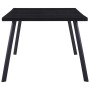 Esstisch aus schwarzem gehärtetem Glas 200x100x75 cm von , Küchen- und Esstische - Ref: Foro24-281876, Preis: 185,19 €, Rabat...
