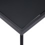 Mesa de comedor de vidrio templado negro 200x100x75 cm de , Mesas de cocina y de comedor - Ref: Foro24-281876, Precio: 185,05...