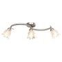 Deckenlampe mit Glaskuppelschirmen in Tulpenform für 3 Glühbirnen E14. von , Deckenleuchten - Ref: Foro24-289230, Preis: 50,2...