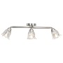 Deckenlampe mit Glaskuppelschirmen in Tulpenform für 3 Glühbirnen E14. von , Deckenleuchten - Ref: Foro24-289230, Preis: 50,2...