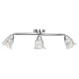 Deckenlampe mit Glaskuppelschirmen in Tulpenform für 3 Glühbirnen E14. von , Deckenleuchten - Ref: Foro24-289230, Preis: 50,2...