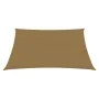 Taupe grey HDPE sail shade 160 g/m² 2x2.5 m by , Umbrellas - Ref: Foro24-311391, Price: 22,02 €, Discount: %