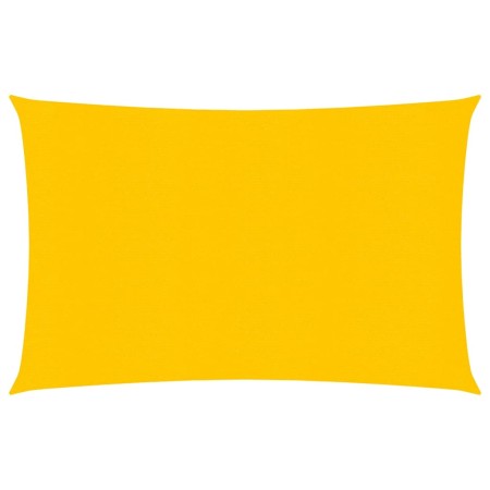 Yellow HDPE sail shade 160 g/m² 3x4 m by , Umbrellas - Ref: Foro24-311567, Price: 28,53 €, Discount: %