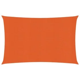 Orange HDPE sail shade 160 g/m² 2x3.5 m by , Umbrellas - Ref: Foro24-311668, Price: 24,60 €, Discount: %