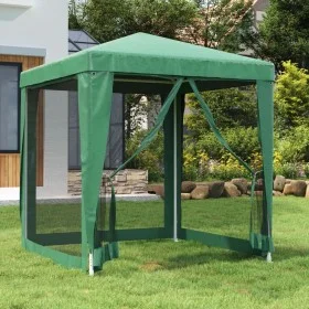 Partyzelt mit 4 grünen HDPE-Netzwänden 2x2 m. von , Zelte und Pavillons - Ref: Foro24-319218, Preis: 76,28 €, Rabatt: %