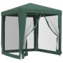 Partyzelt mit 4 grünen HDPE-Netzwänden 2x2 m. von , Zelte und Pavillons - Ref: Foro24-319218, Preis: 80,97 €, Rabatt: %