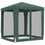 Partyzelt mit 4 grünen HDPE-Netzwänden 2x2 m. von , Zelte und Pavillons - Ref: Foro24-319218, Preis: 80,97 €, Rabatt: %