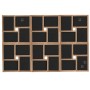 Brauner MDF-Collagerahmen für 24 Fotos im Format 10x15 cm. von , Bilderrahmen - Ref: Foro24-332784, Preis: 47,09 €, Rabatt: %