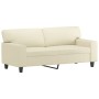 3-piece faux leather sofa set in cream color by , Sofas - Ref: Foro24-3201920, Price: 512,08 €, Discount: %