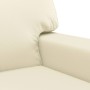 3-piece faux leather sofa set in cream color by , Sofas - Ref: Foro24-3201920, Price: 512,08 €, Discount: %