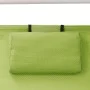 Tumbona doble con toldo textilene verde de vidaXL, Tumbonas - Ref: Foro24-310546, Precio: 218,60 €, Descuento: %