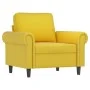 Set of sofas with 4 pieces of yellow velvet cushions by , Sofas - Ref: Foro24-3202206, Price: 762,23 €, Discount: %