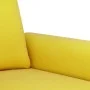 Set of sofas with 4 pieces of yellow velvet cushions by , Sofas - Ref: Foro24-3202206, Price: 762,23 €, Discount: %