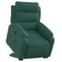 Elektrischer, verstellbarer, grüner Massagesessel aus dunklem Stoff. von , Sessel - Ref: Foro24-3205022, Preis: 345,27 €, Rab...