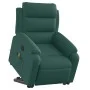 Sillón masaje eléctrico reclinable elevable tela verde oscuro de , Sillones - Ref: Foro24-3205022, Precio: 390,07 €, Descuent...